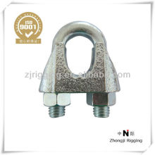 Accesorios galvanizados maleable Wire Rope Clip tipo JIS B